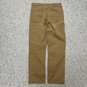 Carhartt Rugged Flex Relaxed Fit Canvas 5-Pocket Work Pant 34x34 (32x31) 102517